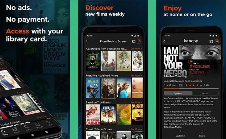 Free movie app for students