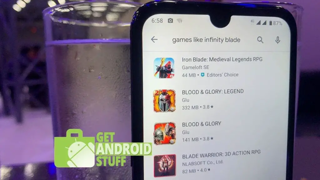 Infinity Blade Game Alternatives for Android