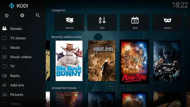 Kodi - android home theater app