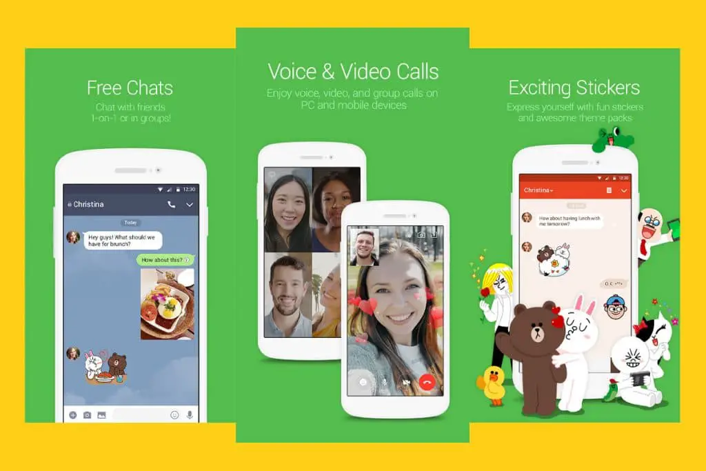 Line app for Android