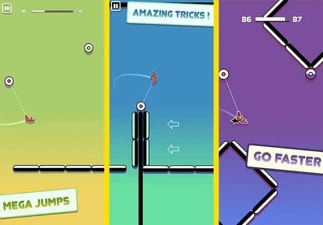 Stickman Hook ios game without internet